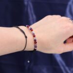 Zodiac Crystal Candle with Gemstone Bracelet - Virgo - immagine 4