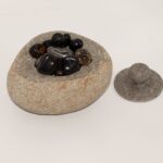 Natural Riverstone Grounding Pot - Large (aprox 15x12cm) - immagine 5
