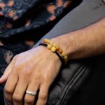 Gemstone Double Power Bracelets- Yellow Aventurine - immagine 5