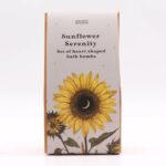 Sunflower Serenity Bath Heart Gift Set - immagine 2