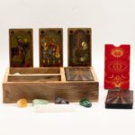 Three Section Tarot Box with Card Holder - immagine 2