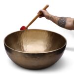 Plain - Huge Vibrational Feet Standing Bowl - 50x20cm - 10.7kg - immagine 13
