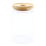 Cottage Bamboo Glass Jar - 15cm - immagine 6