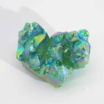Med Enhanced Natural Quartz - Aura Green Flame Quartz (approx 100-150gm 7-10cm) - immagine 2