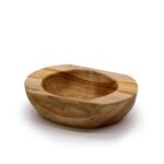 Medium Natural Shape Teakwood Bowl - 20x7cm - immagine 3
