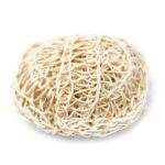 Sisal Sponge and Scrub - Soft Round Exfoliating Cushion - immagine 2