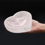 Selenite Heart Bowl - 15cm - immagine 5