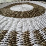 Round Seagrass White & Tan - Sun - 1m - immagine 3