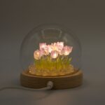 Floral Glow Garden Dome - 20 Tulips - LED USB - immagine 3