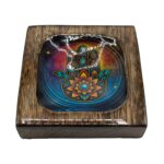 Med Enamelled Mango Tray Set - Hamsa - immagine 6