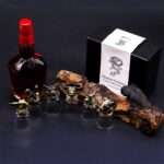 Gift Set of 6 Shot Glasses (50ml) - Wild Forest Creatures - Antique Bronze - immagine 7