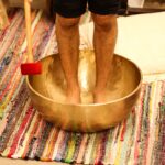 Plain - Huge Vibrational Feet Standing Bowl - 50x20cm - 10.7kg - immagine 4
