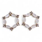 Pearl - Vintage Glass - Loop - Earrings - immagine 5