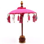 Bali Home Decor Parasol - Cotton - Pink- 40cm - immagine 2