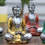 Silver Mini Buddha (Assorted Colours) - immagine 4