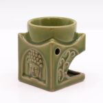 Square Buddha Burner - Light Jade - immagine 2
