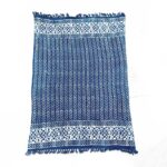 Handmade Indigo Throw - 170x120cm - Seedha Arrows - immagine 3