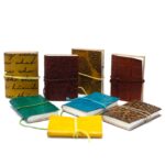 Mini Assorted Leather Notebook (10x7.5 cm)  - 1 piece - immagine 6