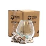 Molten Glass on Whitewash Wood - Medium Bowl - immagine 3