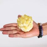 Crafted Natural Quartz Cluster - Yellow Ghost Quartz (approx 250-300gm 8cm) - immagine 4