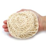 Sisal Sponge and Scrub - Soft Round Exfoliating Cushion - immagine 3