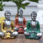 Silver Mini Buddha (Assorted Colours) - immagine 5