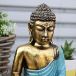 Teal & Gold Buddha - Large - immagine 7