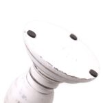 Classic Candle Stand - Whitewash - 23x10cm - Small - immagine 4