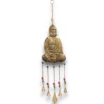 Indian Chimes - Lrg Buddha 5 Bell Chimes - immagine 2