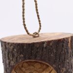 Tree Trunk Face - Bird House - Wise Owl - immagine 3