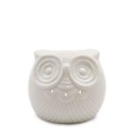 Classic White Oil Burner - Short Owl - immagine 2