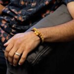 Gemstone Double Power Bracelets- Yellow Aventurine - immagine 2