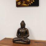Medium Buddha Classic Antique Gold - 0.5m - immagine 2