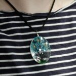 Pressed Flowers - Tree of Life set - Teal - immagine 4