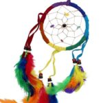 Bali Dreamcatcher - Medium Round - Rainbow - immagine 4