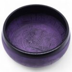 Extra Loud - Mushroom Singing Bowl - Purple Haze (23x10.5cm, 1.3kg) - immagine 7