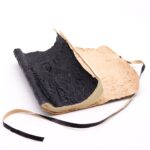 Rolled Leather Travel Notebook - 96 pages - Black  21x15cm - immagine 3