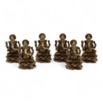 Brass Miniature Gods - Ganesha (22gms)  - 37mm - immagine 4