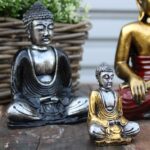 Silver Mini Buddha (Assorted Colours) - immagine 6