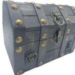 Large Treasure Chest - Grey - immagine 3