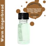 Warm Gingerbread Fragrance Oil 10ml - White Label