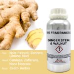 Ginger Stem & Walnut Pure Fragrance Oil - 500ml - immagine 5