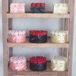 Soap Flower Gift Bouquet - 9 Red Roses - Square - immagine 6