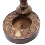 Sm Mango Wood Backflow Burner - Brass Buddha - immagine 7