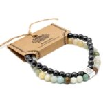 Magnetic Gemstone Bracelet - Amazonite - immagine 2