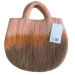 Sun Flower & Bees Felted Bag - 35x27cm - immagine 3