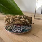 Soapstone Disc Incense Holder 10cm - Seven Chakra - immagine 6