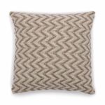 Classic Cushion Cover - Herringbone Wide Grey - 40x40cm - immagine 3