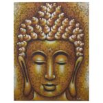 Buddah Painting - Gold Brocade Detail - immagine 3