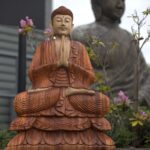 Hand Carved Buddha Statue - 80cm Welcome - immagine 10